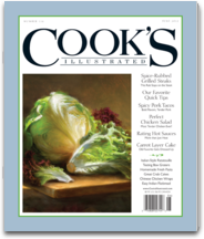 Cook's Illustrated Magazine